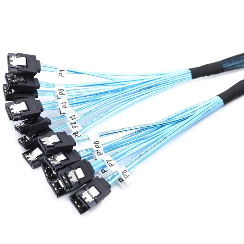 SATA 3 Data Cable 0 5m 7 Pin for Mining Rigs SSD HDD Drive Connection - Image 5